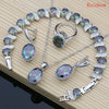 Silver 925 Bridal Jewelry Champagne Zircon Jewelry Sets